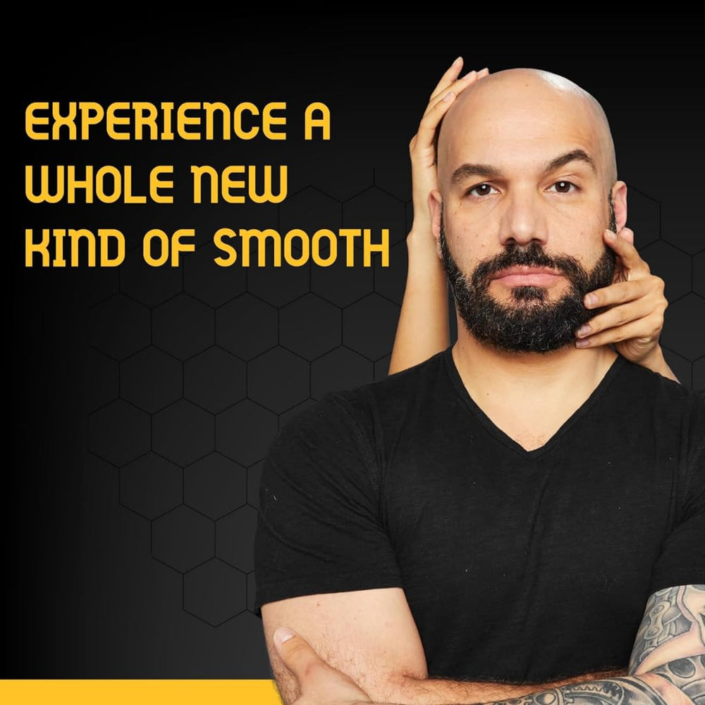 Bee Bald SCRUB soin pré-rasage de qualité premium pour une routine efficace.