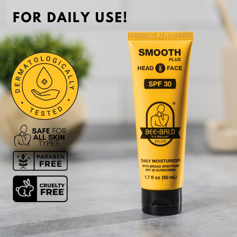 Bee Bald Smooth Plus – miel et pollen nourrissants pour la peau