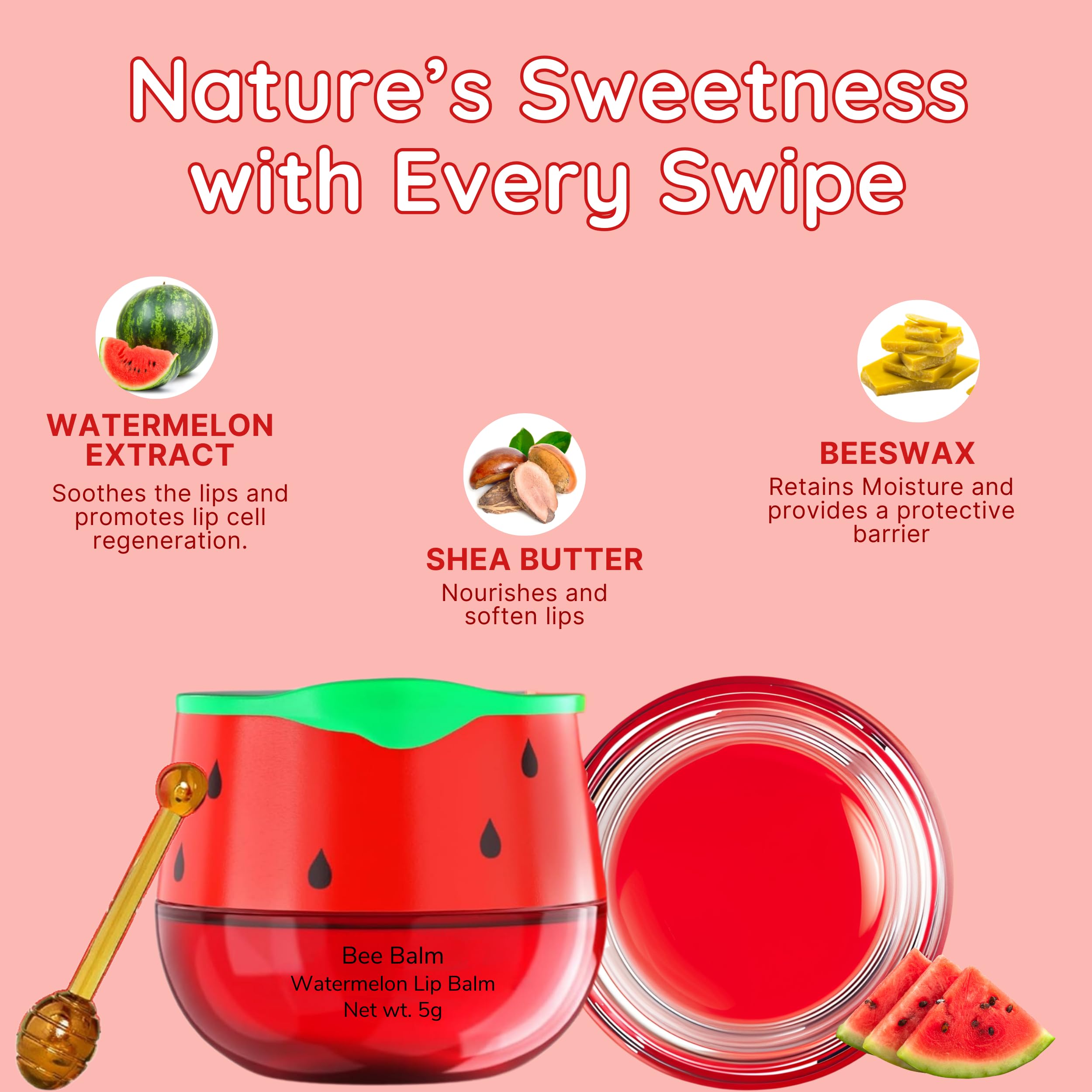 Bee Balm Original Honey Propolis ingredients highlight natural repair and protection.