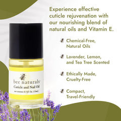 Bee Naturals Senteur lavande-citron: parfum léger et apaisant pour les ongles.