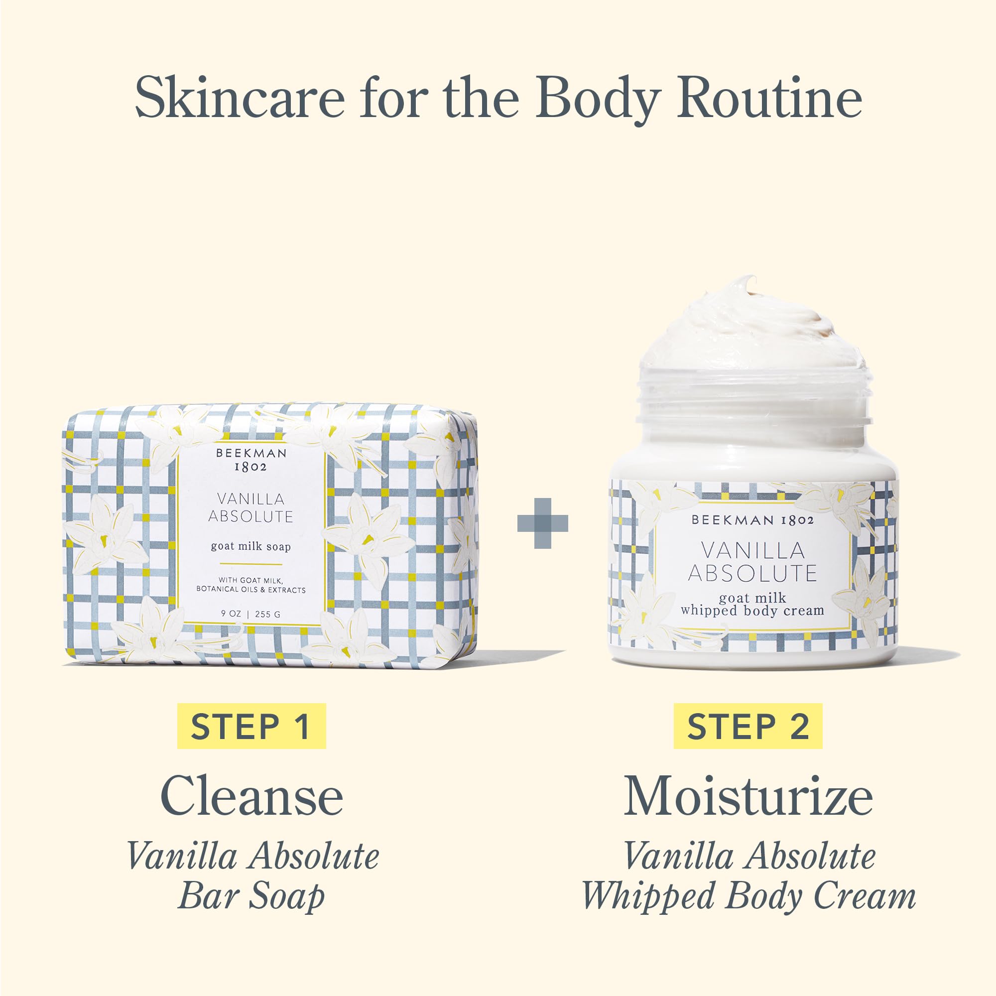 Beekman 1802 barre savon lait chèvre vanille absolute – texture onctueuse prête à l’emploi