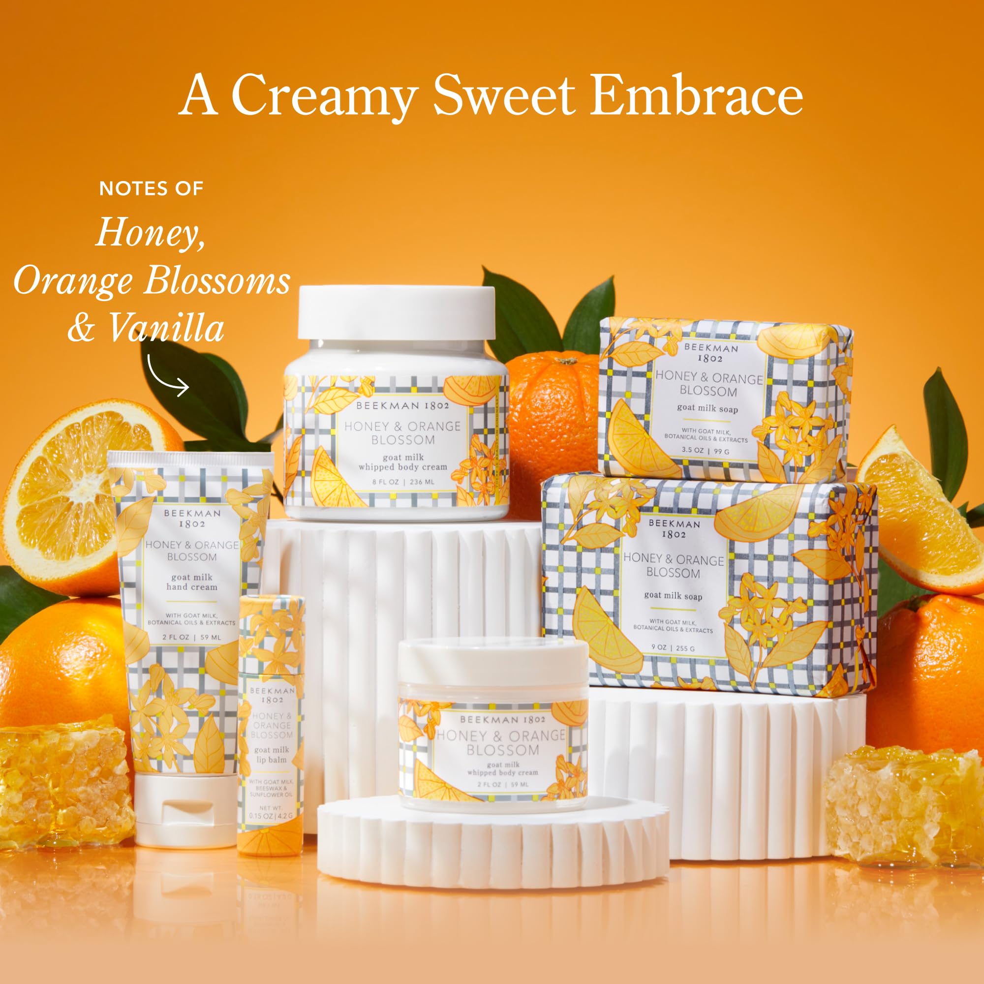 Beekman 1802 Clinically Kind cruelty-free label signals gentle skincare.
