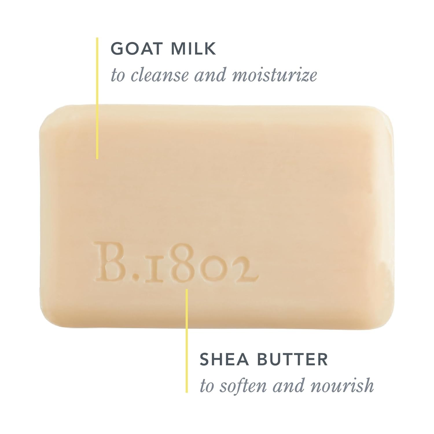 Beekman 1802 exfoliation légère grâce au lait de chèvre et à l'acide lactique.