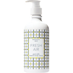 Beekman 1802 Fresh Air – bouteille avec pompe, hydratation durable pour peau sensible.