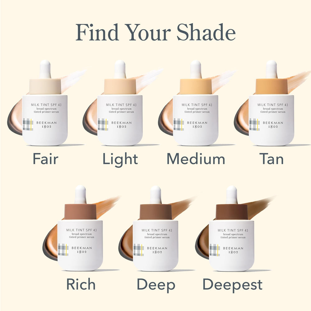 Beekman 1802 Milk Tint Primer sans cruauté animale et ingrédients irritants