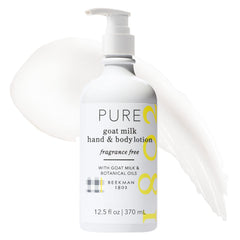 Beekman 1802 Lotion lait chèvre — flacon pompe: hydratation durable pour peau sèche