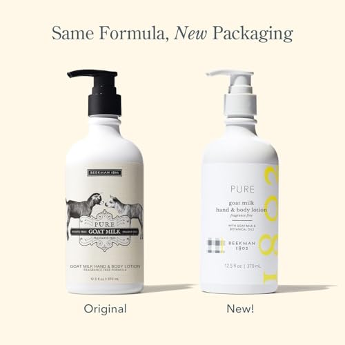 Beekman 1802 Lotion lait chèvre — texture légère et absorption rapide