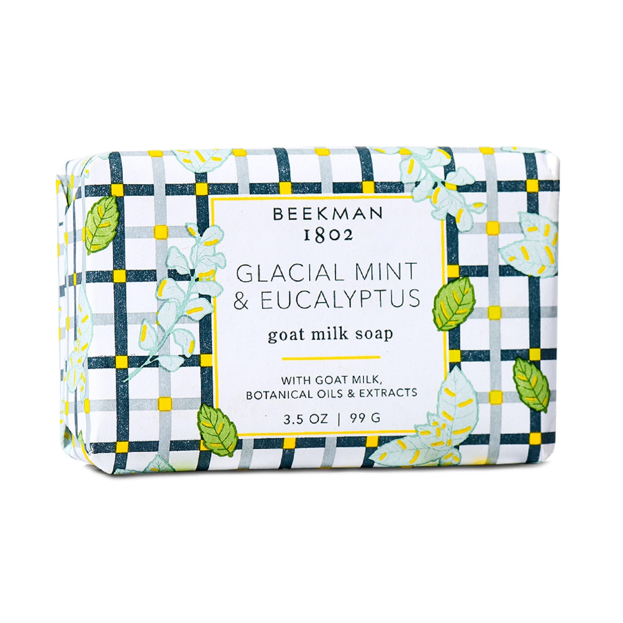 Beekman 1802 Savon lait chèvre barre, hydratation douce pour peau sensible.