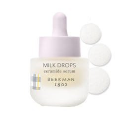 Beekman 1802 Sérum céramide dans une bouteille, hydratation légère et éclat naturel