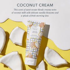 Beekman 1802 Crème mains lait chèvre application rapide apaise la peau.