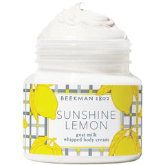 Beekman 1802 crème mousse corps dans le pot, hydratation en profondeur.
