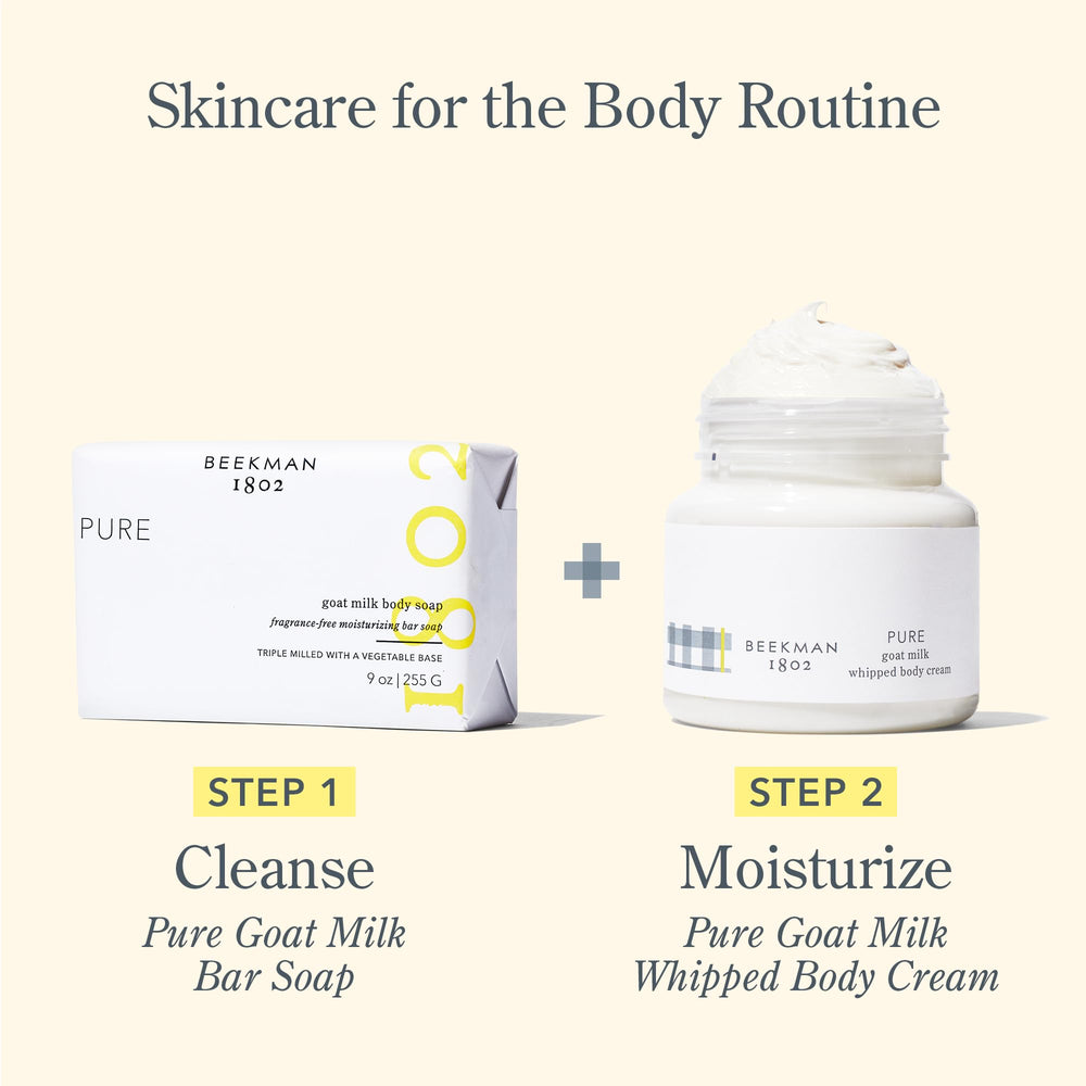 Beekman 1802 savon exfoliant naturel sans microplastiques