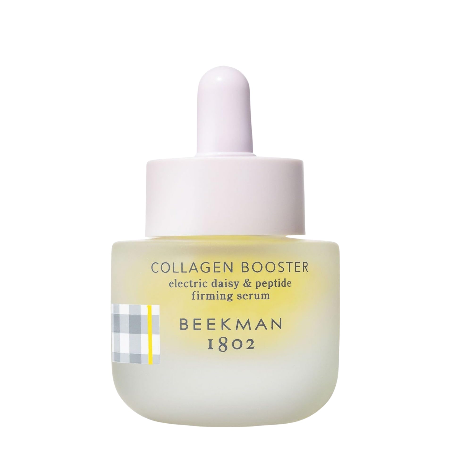 Beekman 1802 sérum visage: flacon fermant et tonifiant.
