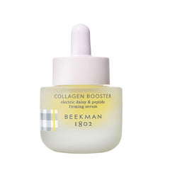 Beekman 1802 sérum visage: flacon fermant et tonifiant.