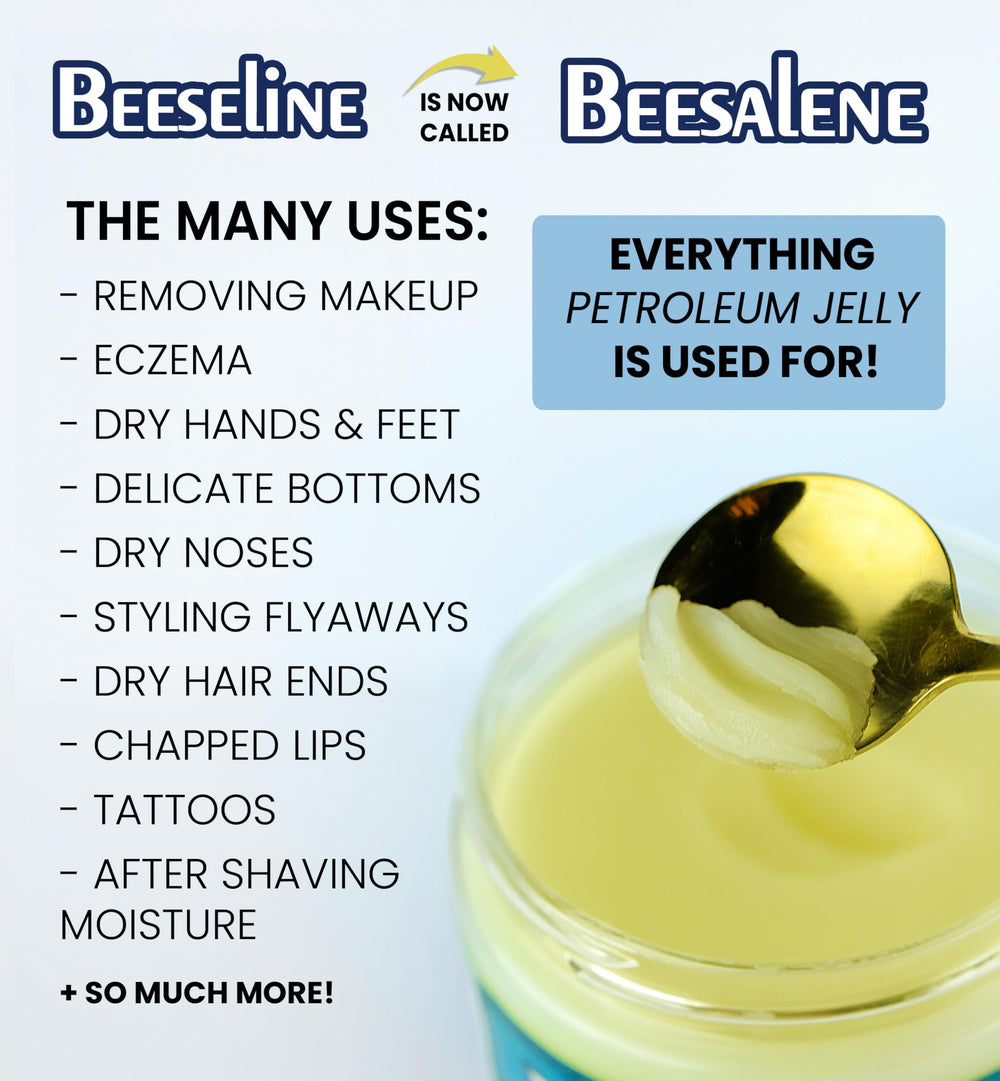 Beesalene Original – mains sèches revitalisées par une barrière hydratante.