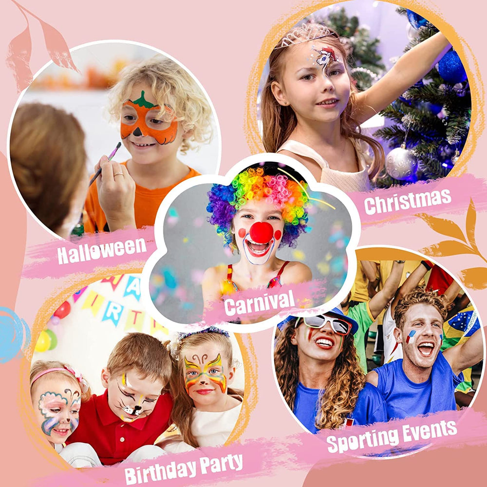 Beesjuy maquillage corps enfants, usage varié pour jeux et costumes