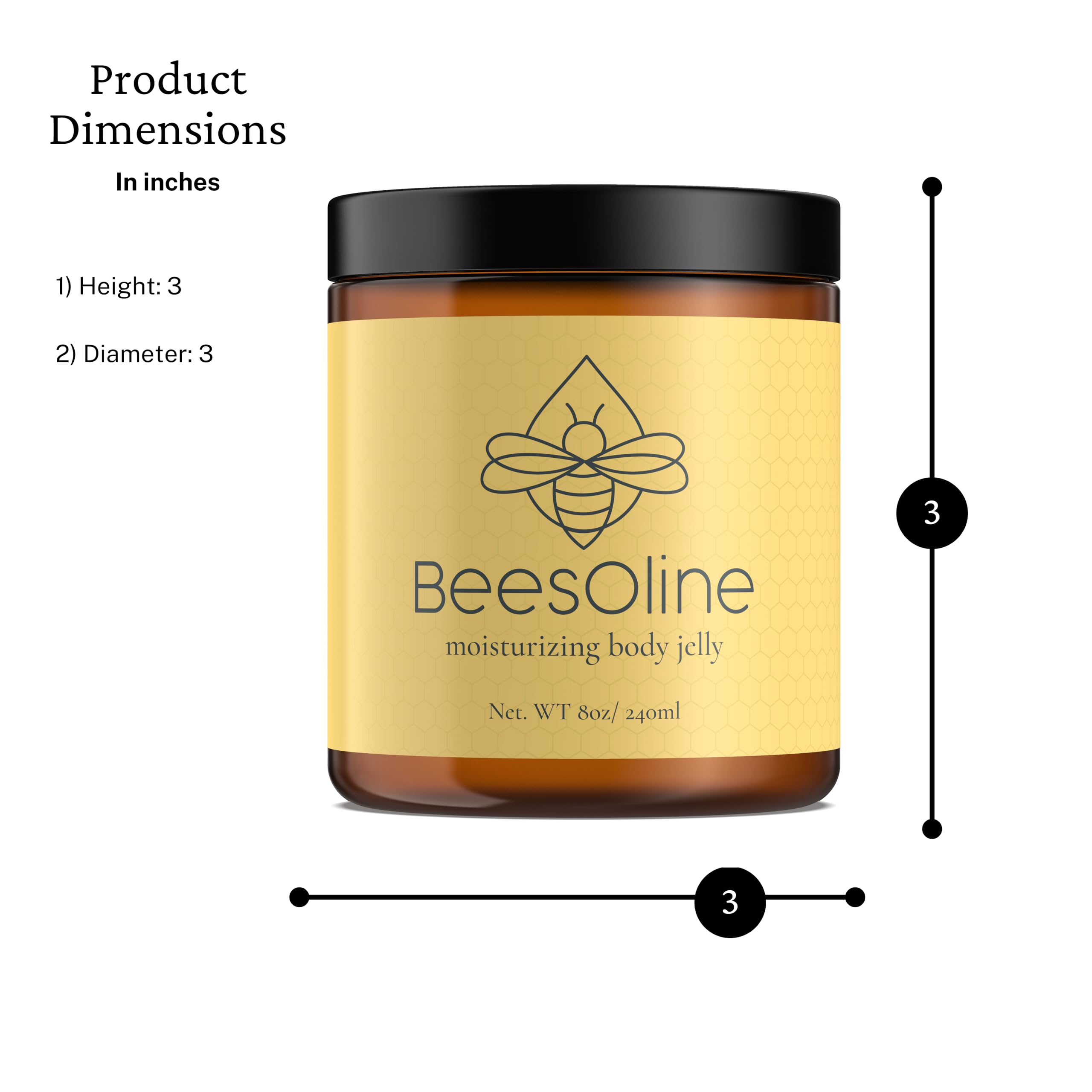 Beesoline beurre de jojoba non comedogene : hydratation légère sans pores bouchés.