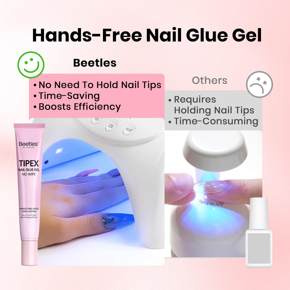 Beetles Tipex Gel, texture auto-nivelante pour un lissage homogène.