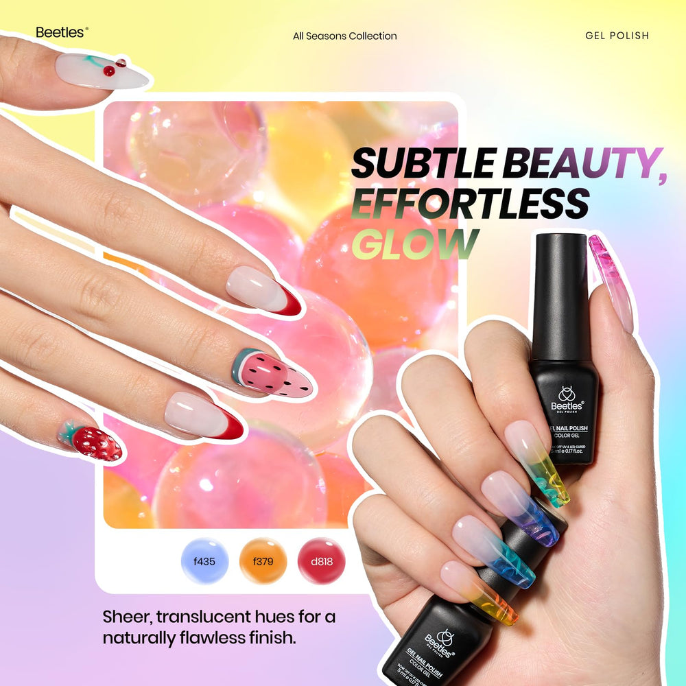Beetles aimant-vernis-gel: effet magnétique pour designs uniques.
