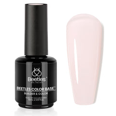 Beetles Base Builder couleur chair – bouteille et renforcement des ongles naturels.