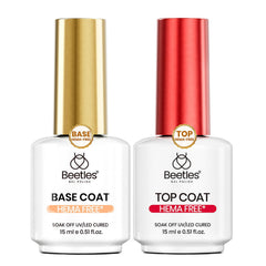 Beetles Base Coat : application facile et protection des ongles naturels.