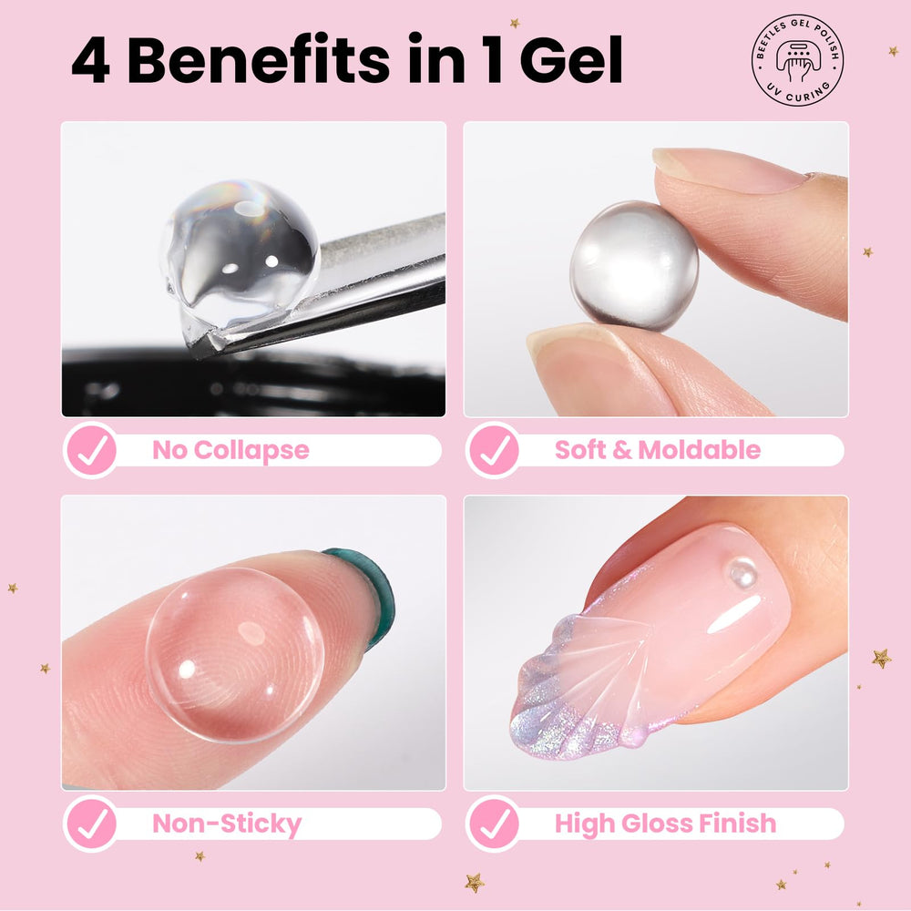 Beetles base-et-top-coat-ensemble: finition durable et brillance assurée.