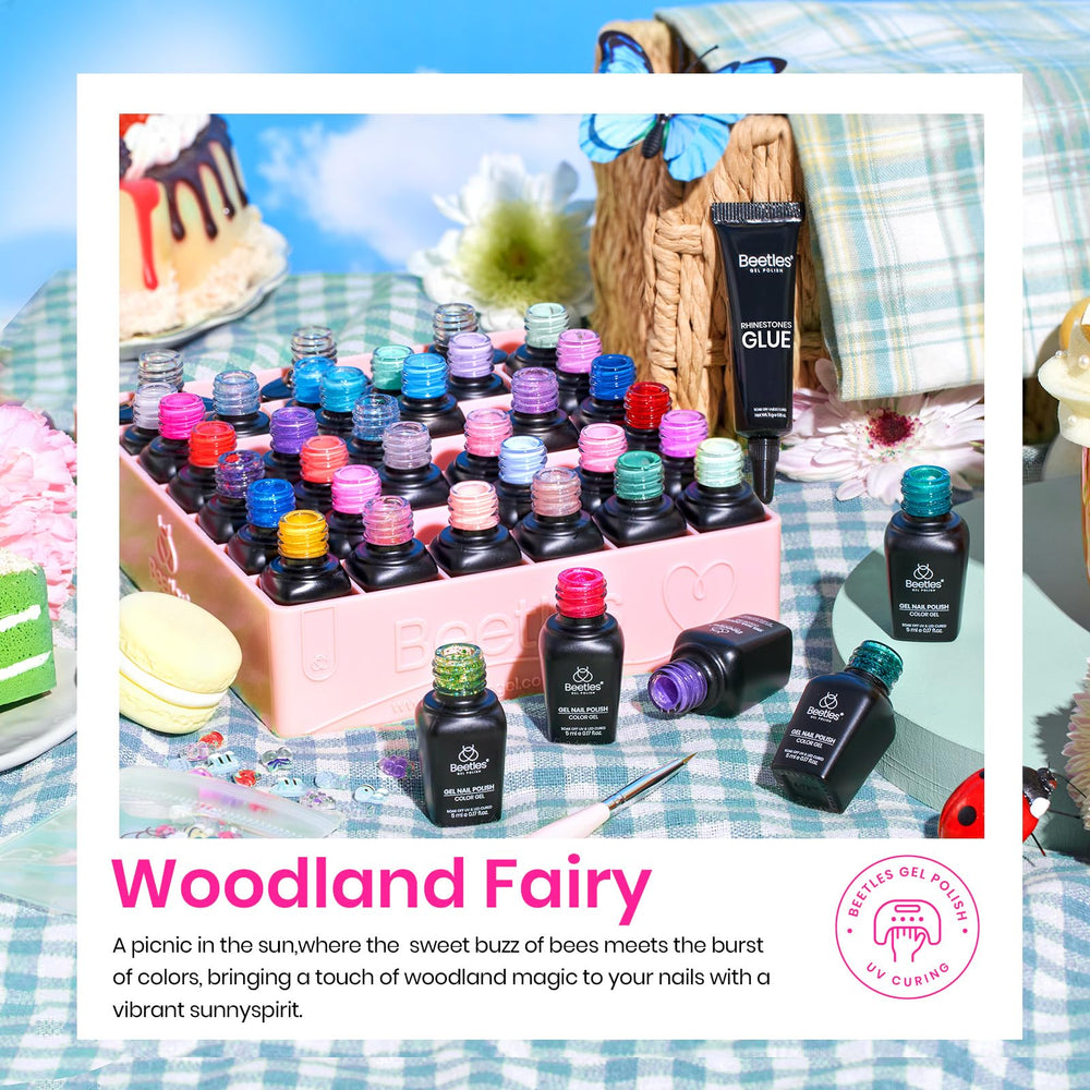 Base et top coat Beetles: finition lisse et tenue durable.