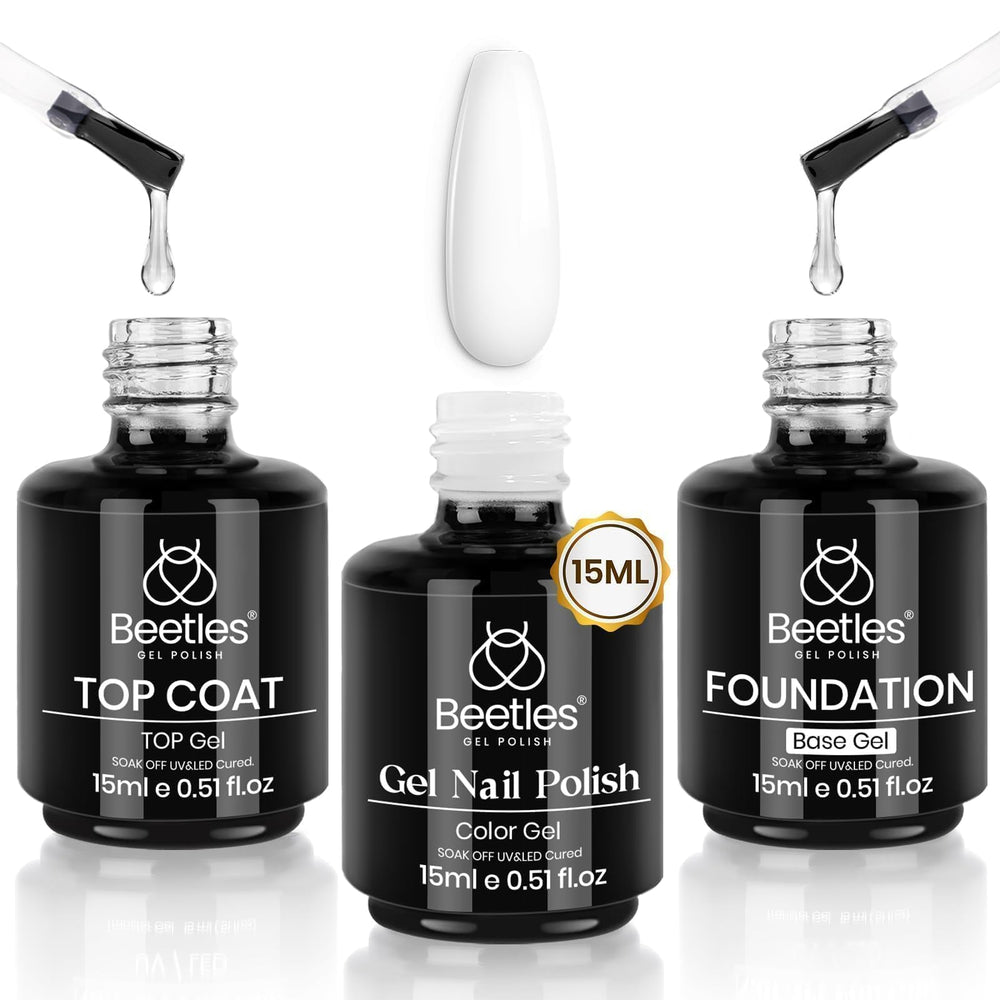 Beetles: couche base gel 15ml pour une adhérence durable et une préparation parfaite