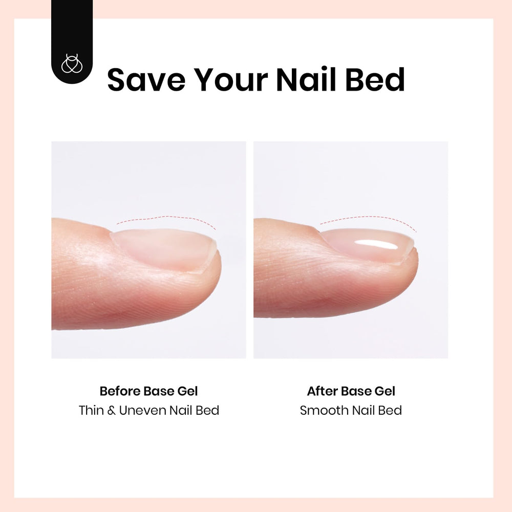 Beetles base gel décollable: protège les ongles naturels après retrait.