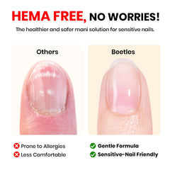 Beetles Base Gel sans HEMA, application lisse et précise