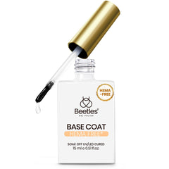Beetles Base Gel sans HEMA, flacon pour une adhérence durable