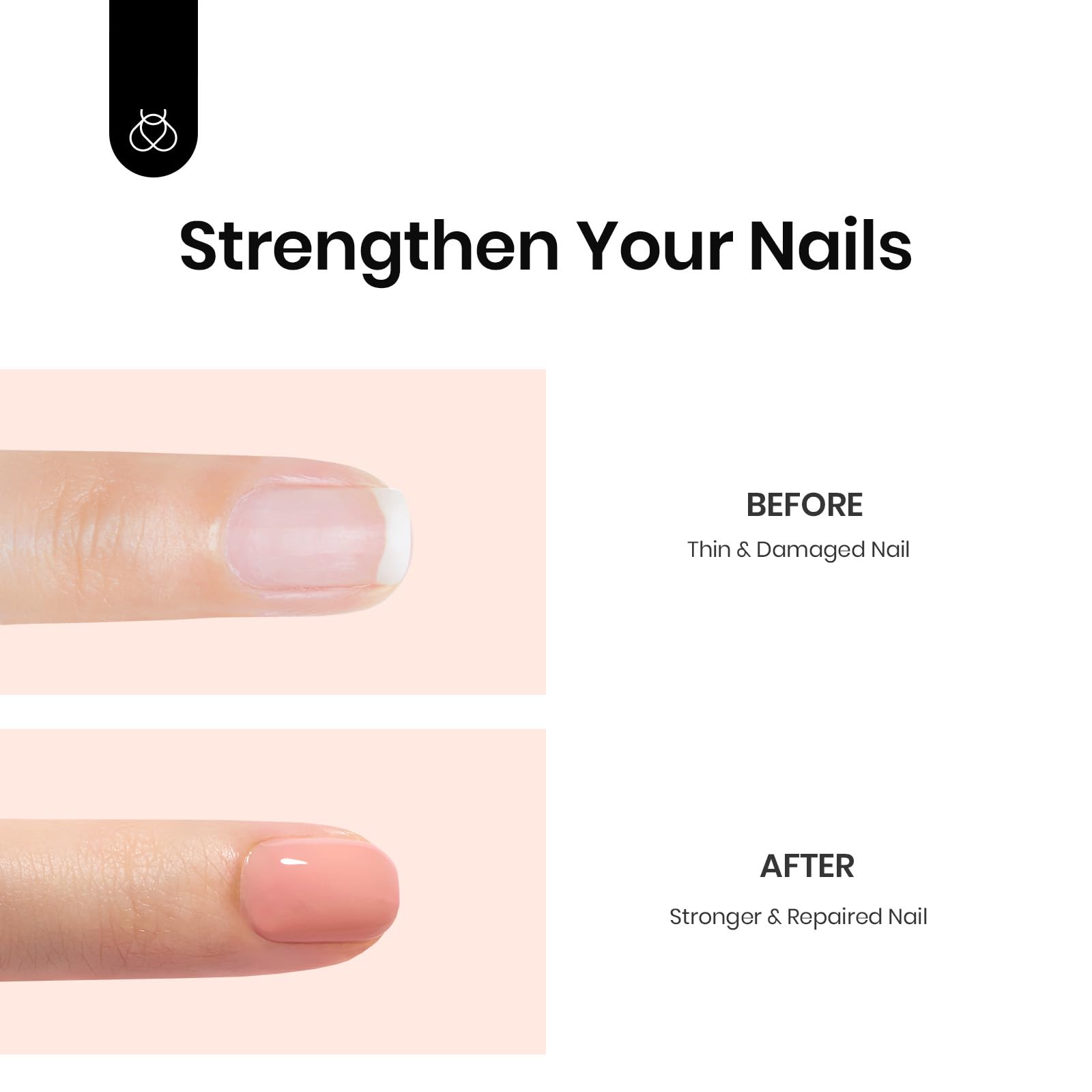 Beetles Nude Base Gel – finition soignée pour un look naturel