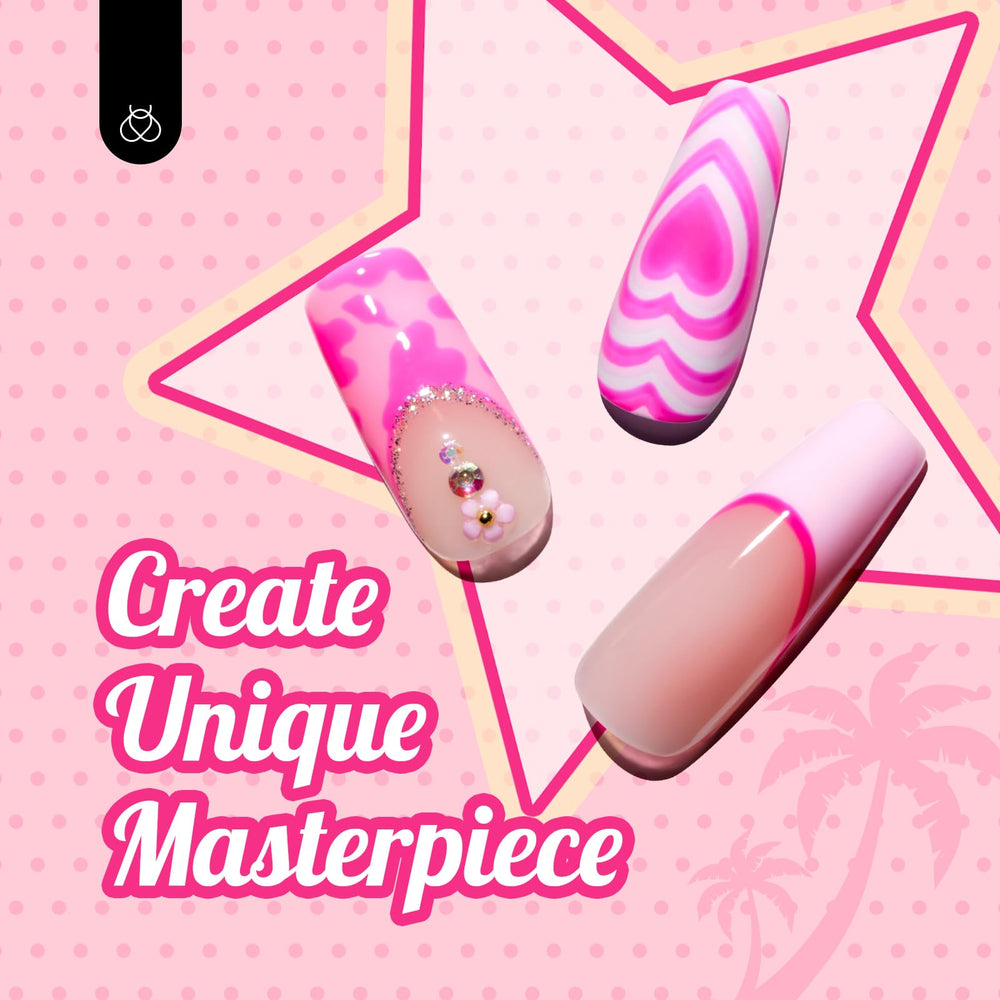 Base sans essuyage Beetles Gel Polish et flacon neutre