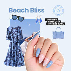 Beetles Beach Bliss, séchage rapide sans lampe pour gagner du temps.