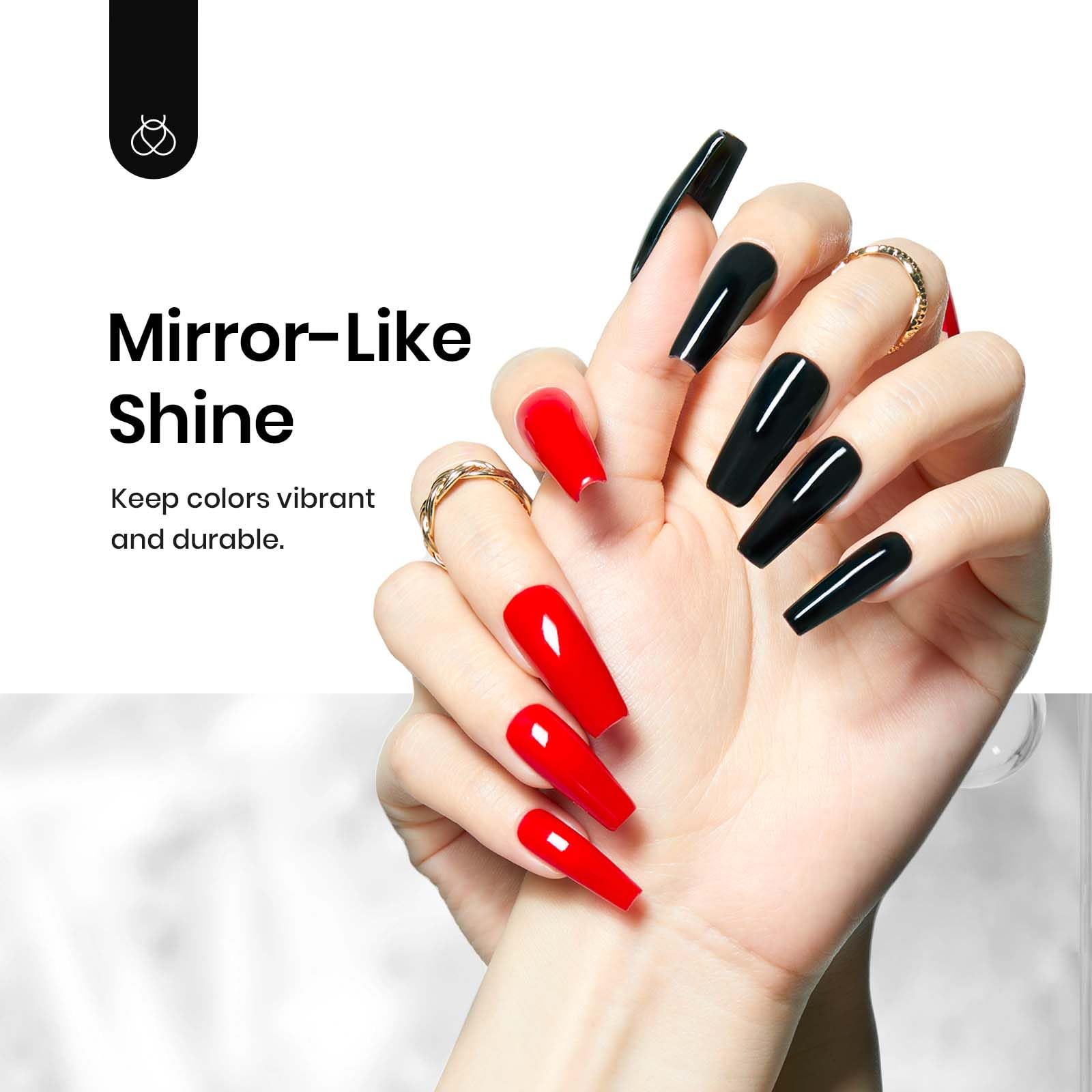 Beetles Brillance Miroir après cure – effet miroir durable après cuisson UV