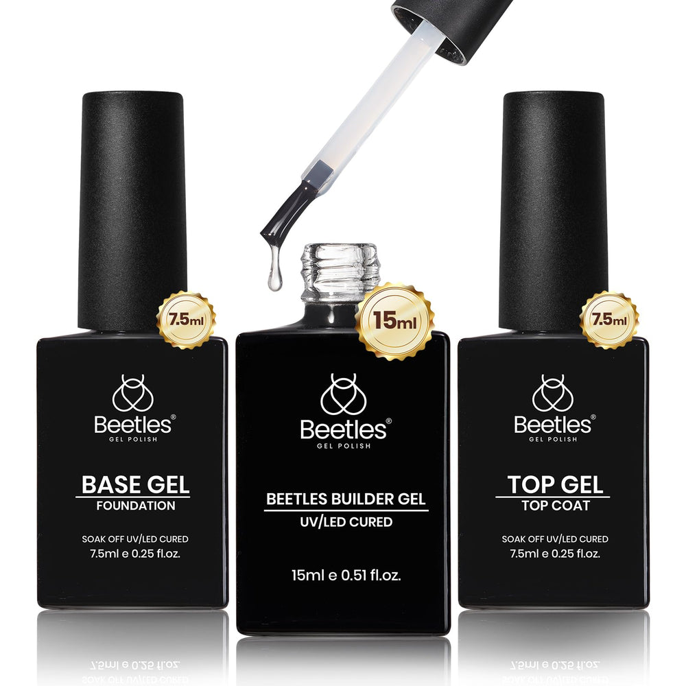 Beetles Builder Gel apex-construction pour ongles naturels et renforcés.