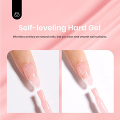 Gel flexible et durable Beetles, protège l’ongle et renforce la résistance.