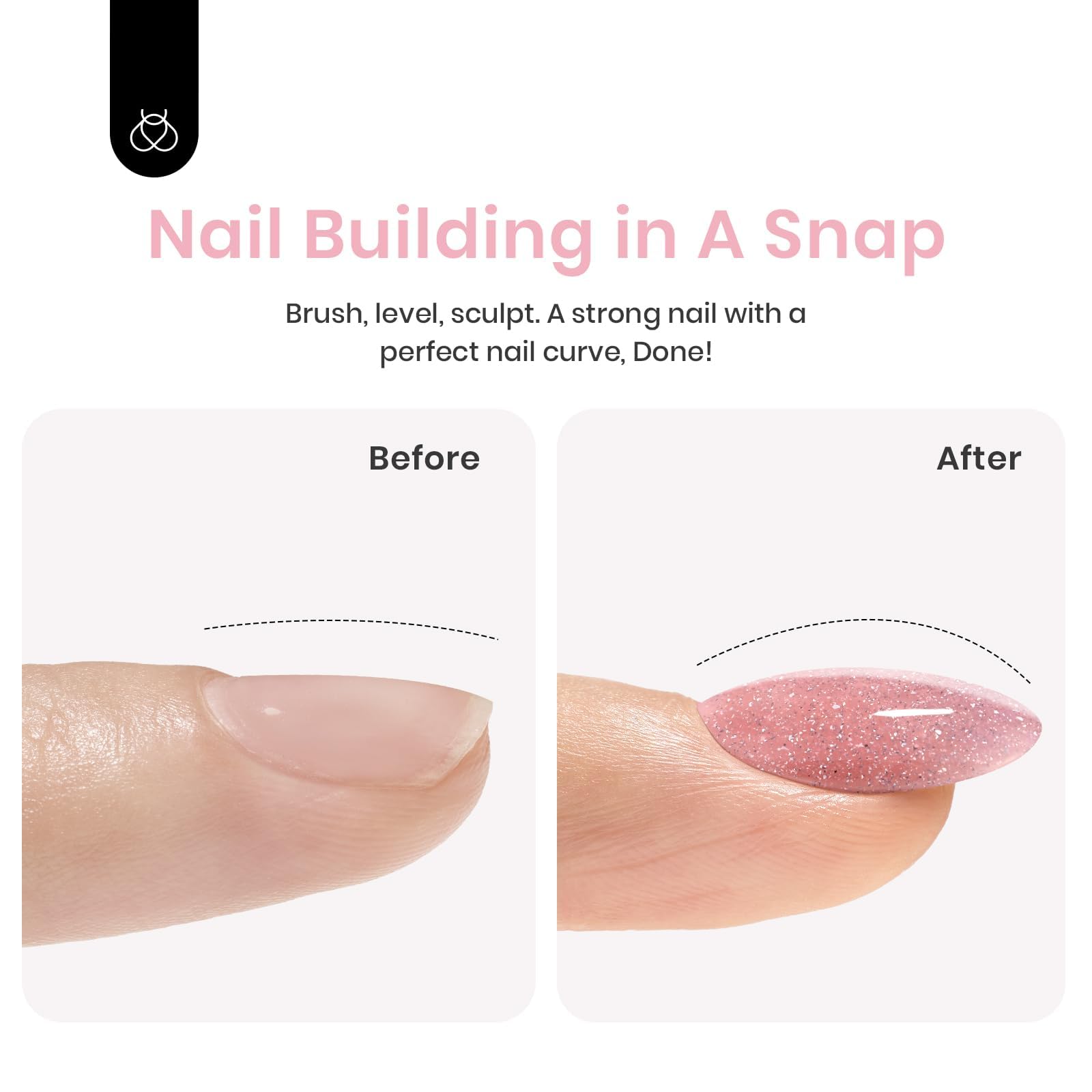 Beetles Builder Gel pour extensions d’ongles et modelage précis