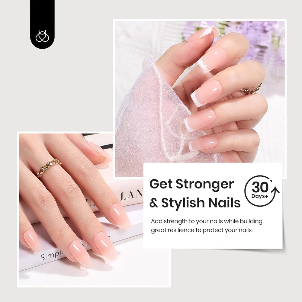 Beetles Builder Gel pour extensions d'ongles solides et légères.