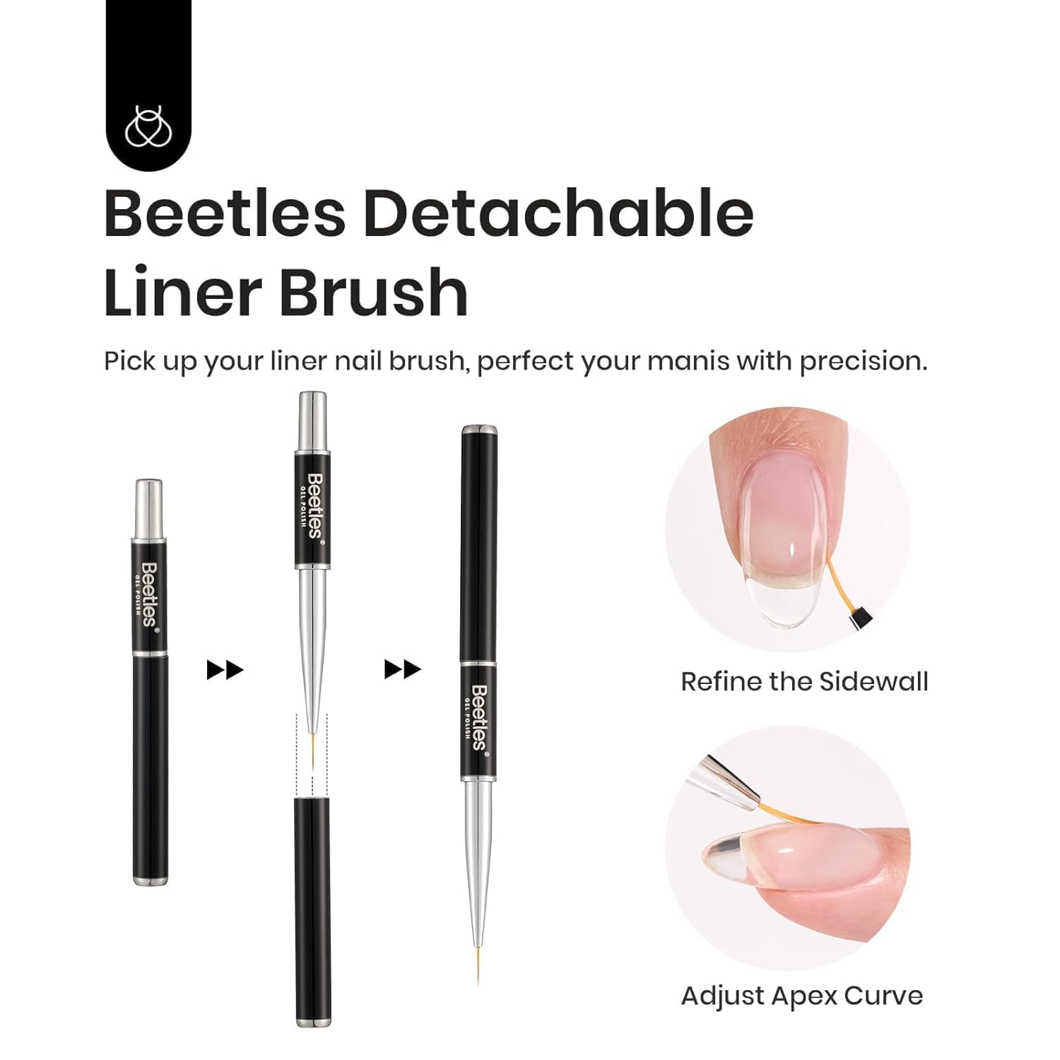 Beetles Builder Gel seche LED UV pour durcissement rapide.
