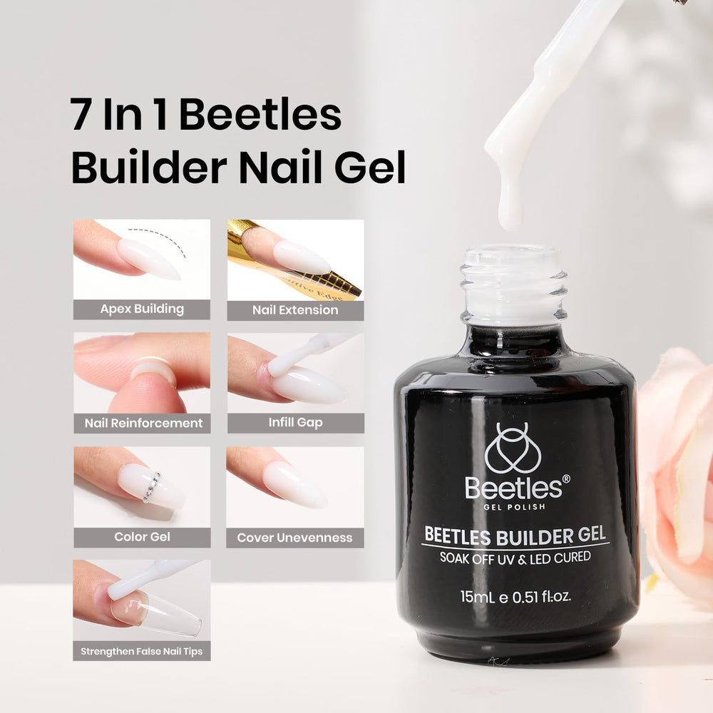 Beetles Builder Gel lampe LED-UV, durcissement rapide et efficace.