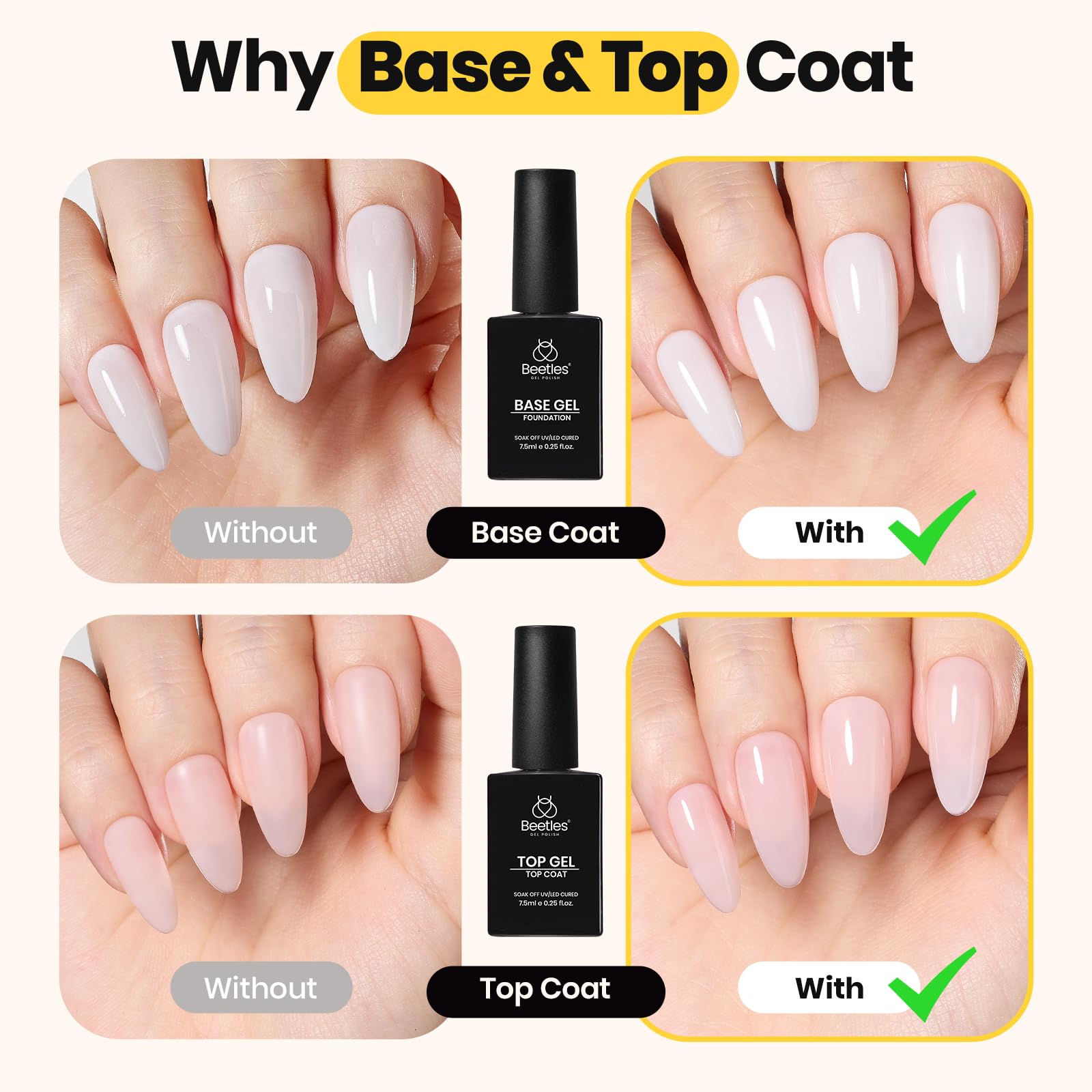 Beetles Builder Gel-nail-strength renforce les ongles et resiste a l usure.