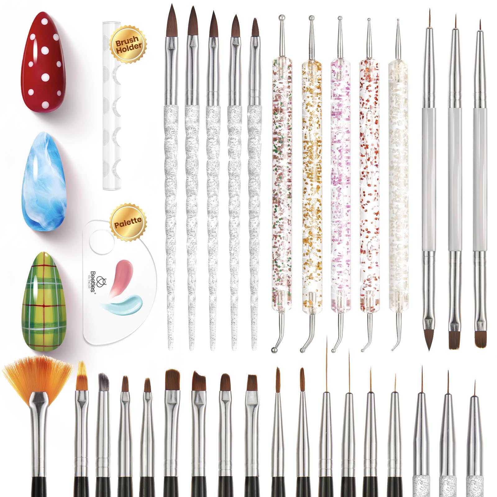 Beetles cadeau-set art ongles femmes et filles débutantes