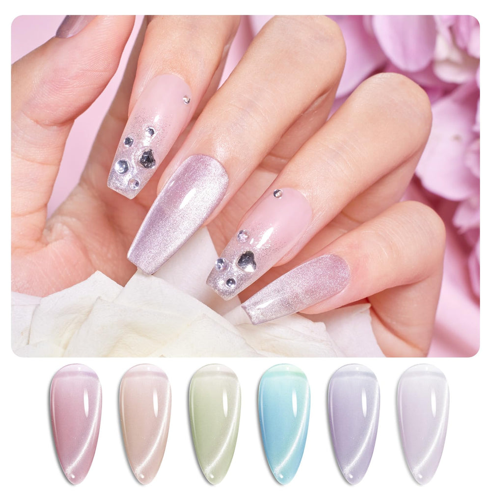 Beetles Cat Eye aimant inclus permet des designs variés