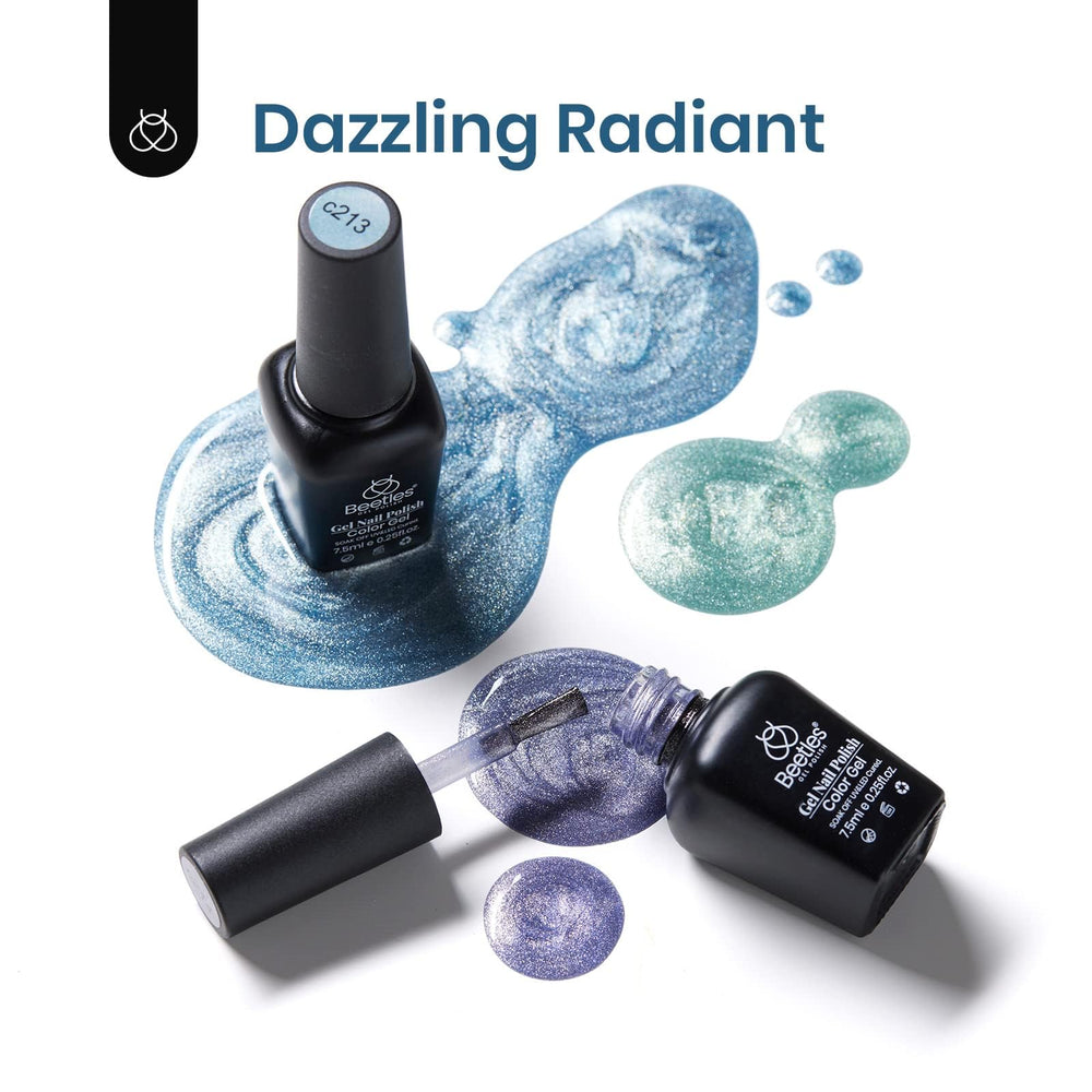 Beetles Cat Eye Gel Polish, bouteille rose, couleur tendance et effet cat eye