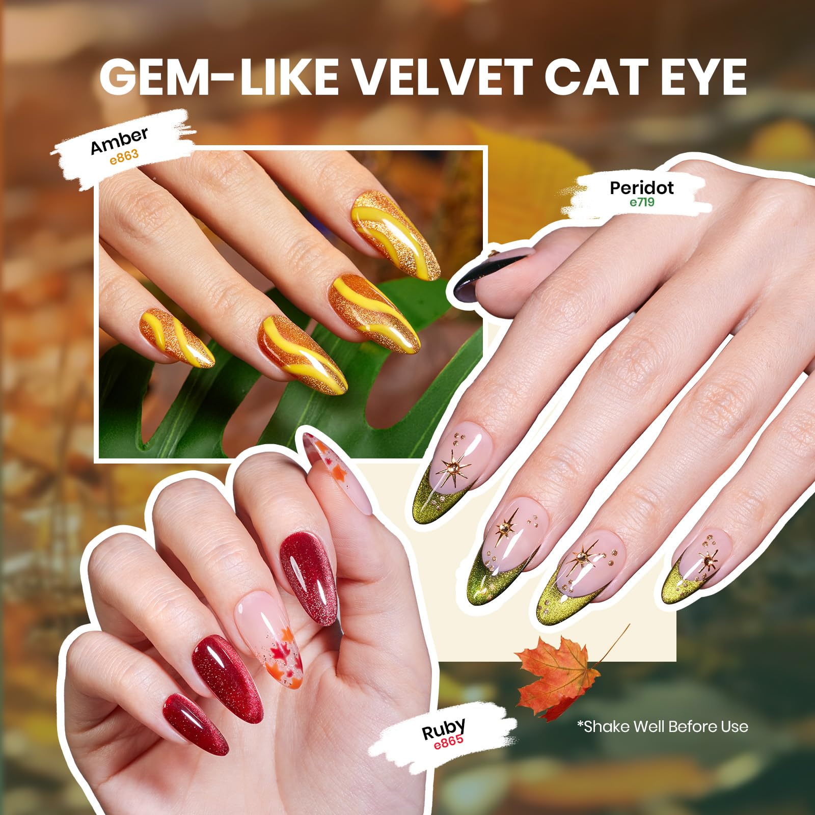 Vernis gel Beetles perles scintillantes pour un rendu lumineux et glamour.