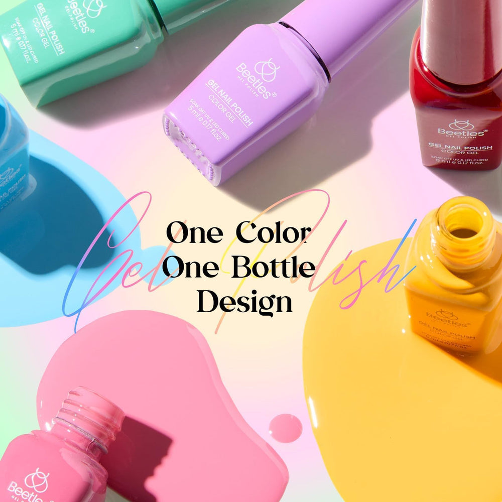 Beetles couche de base gel, fondation durable pour couleurs riches.
