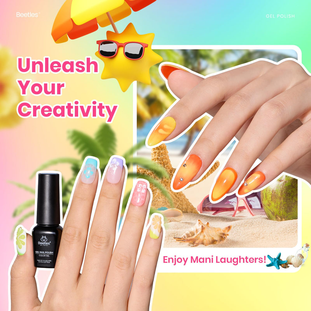 Beetles couche-mat vernis-gel: finition mate pour un style moderne.