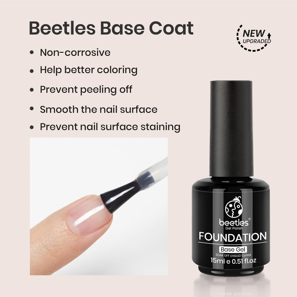 Beetles Couche supérieure sans essuyage, fini brillant durable.