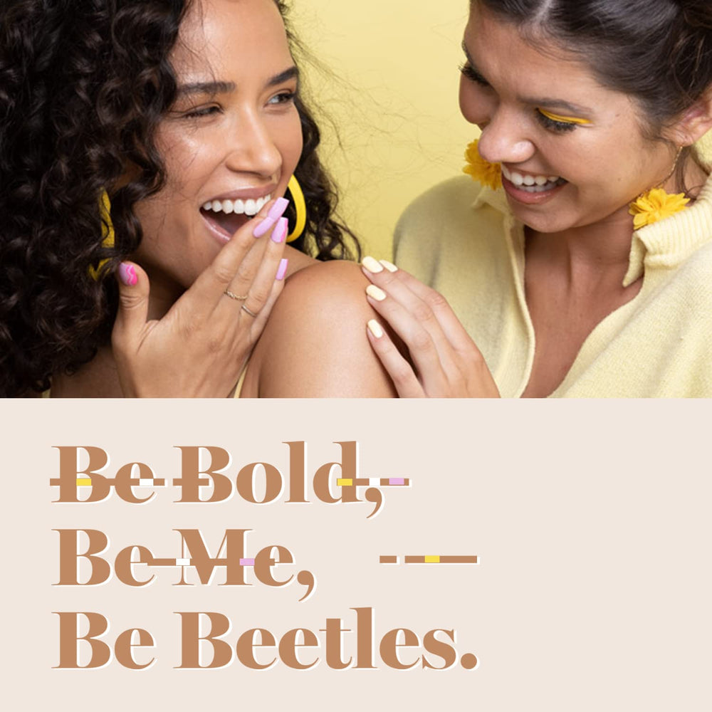 Beetles Gel Polish Dip Powder Liquide Set – Base et Activateur pour une manucure naturelle et lumineuse.